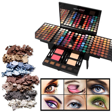 Caja de piano Maquillaje Estuche cosmético Sombra de ojos