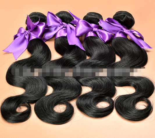 100% Human hair extension, body wave human hair weaves