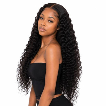 Deep Wave 13x6 HD Lace Front Invisible Hairline Wig