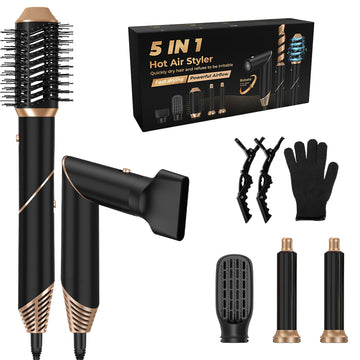 Straightener & Curler Dryer Set