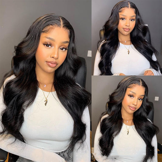 4X4 Body Wave Human Hair Lace Front Wig