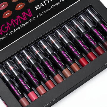 LANGMANNI 12 Matte Lipstick Sets