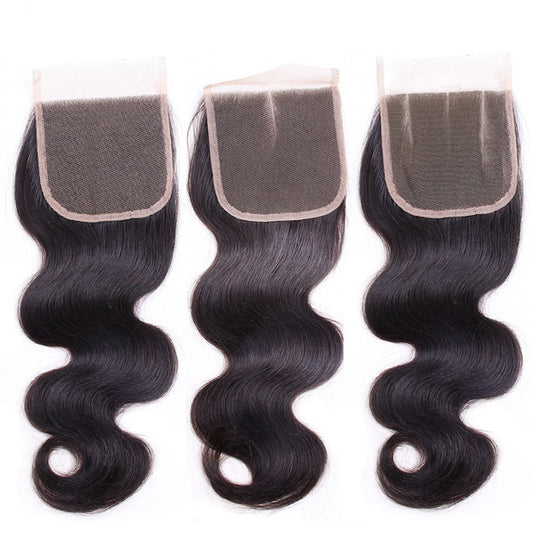 4X4 Body Wave Virgin Human Hair Closure