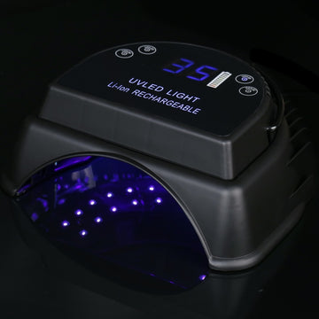 Wireless Charging UV LED Nail Lamp With Lithium Battery