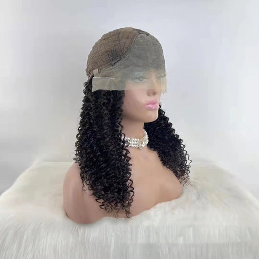 Jerry Curly 13x4 Lace Front Human Hair Wigs 150