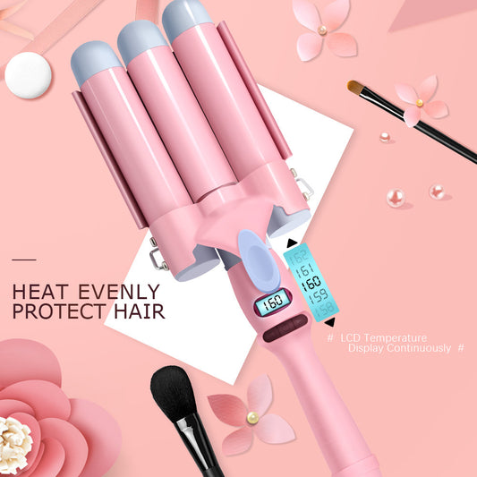 Three-Barrel  Curling Iron