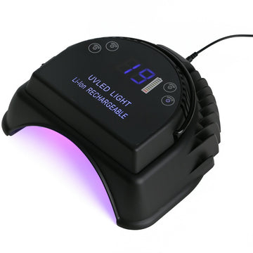 Wireless Charging UV LED Nail Lamp With Lithium Battery