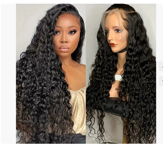 Jerry Curly Human Hair Wig Lace Hair