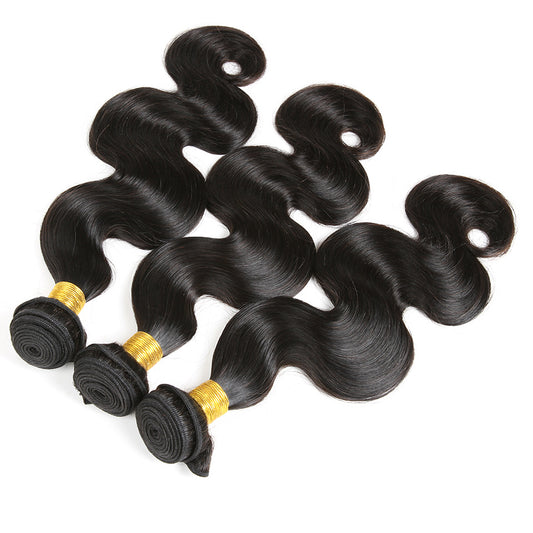 Paquetes de cabello humano ondulado corporal de 3 piezas