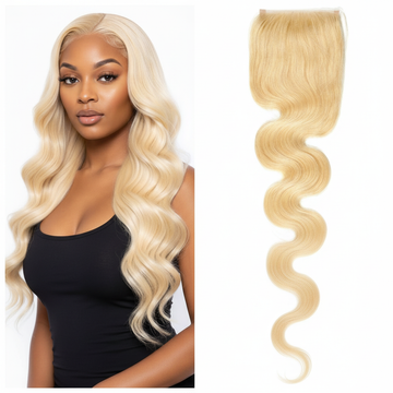 Blonde Body Wave Collage